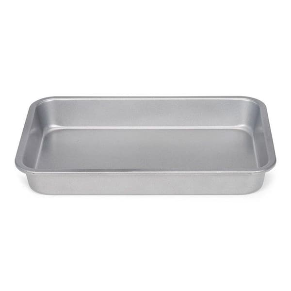 Brownieform - Patisse - 28 x 18 cm - Stål - Silver - Non-stick