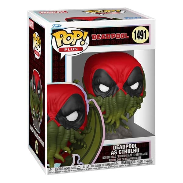 Funko - Marvel - Figurine POP! Plus Deadpool i Cthulhu 9 cm