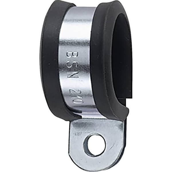 Koppling med galvaniserat stål och profilerad PVC HellermannTyton AFCS63-GS/PVC-BK/ML 166-50608