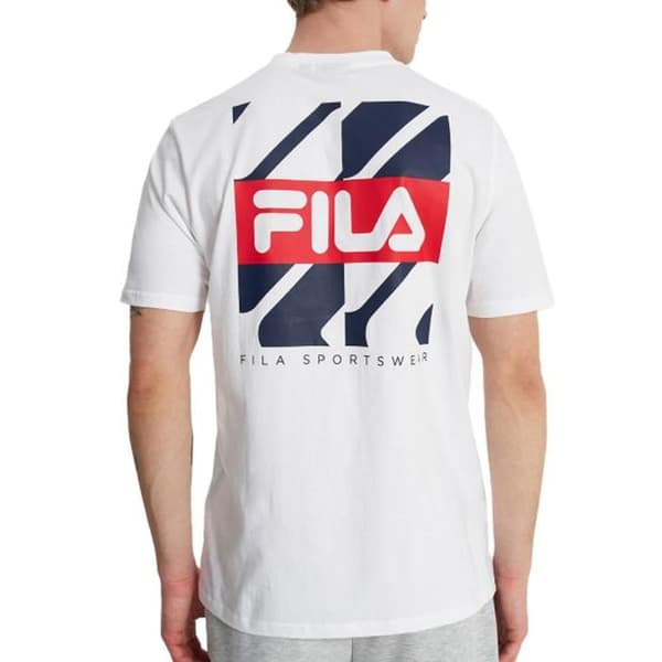 Vit T-shirt Herr Fila Graphic