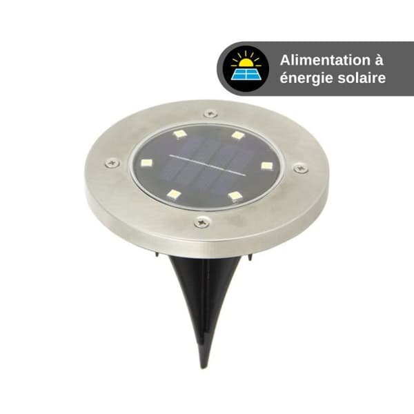 Set med 2 6 LED Solar Spotlights