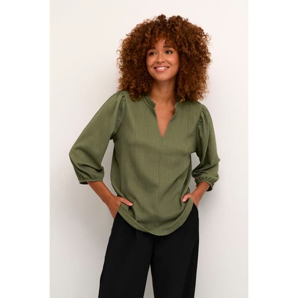 Blus dam KAFFE Katrine