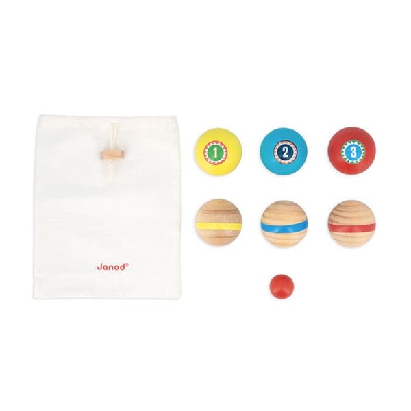 Trä boule-spel Applepop
