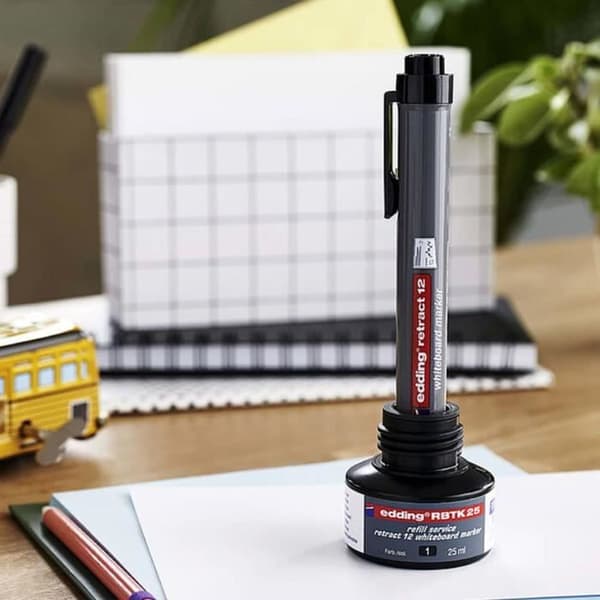 edding Whiteboard-markörer 4 st Multicolour Infällbar