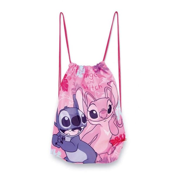 Gymväska - Stitch & Angel (L)