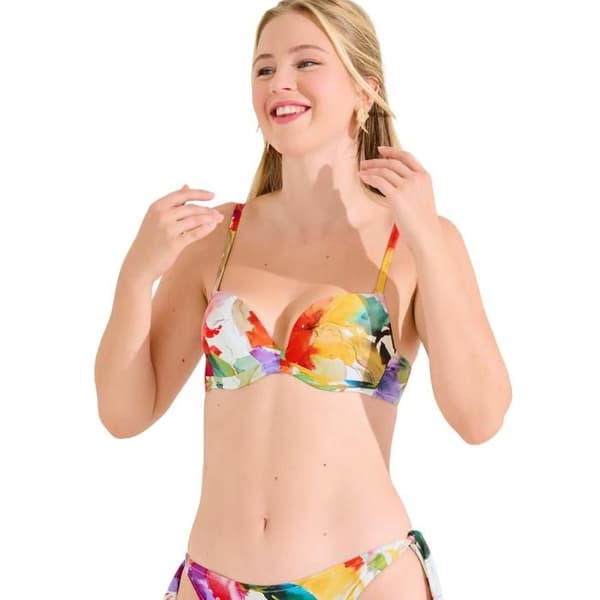 Push-up bikiniöverdel för kvinnor Lisca Roma