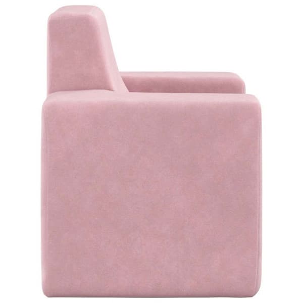 Barnsoffa Rosa Mjuk Plysch
