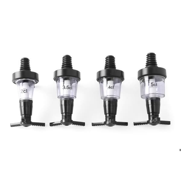 Doseringstratt - HENDI - 598313 - 40 ml - Plast - Svart