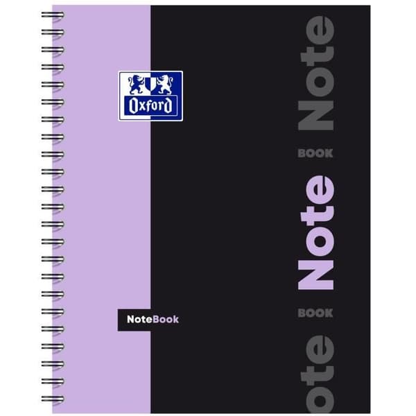 Cahier Studenter NOTEBOOK Pastell B5 seyès färger slumpmässiga