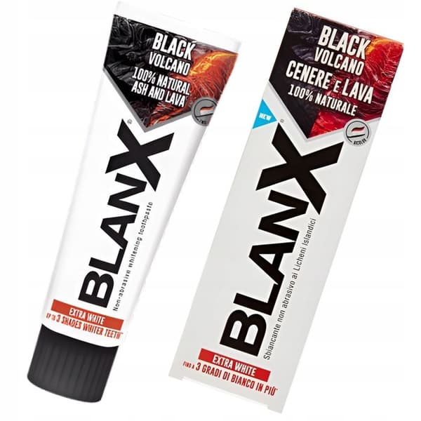BLANX Black Volcano Whitening Tandkräm 75ml