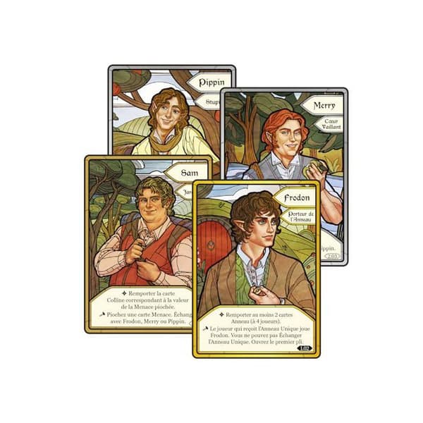 Strategispel Asmodee Sagan om Ringen Samarbetskortspel