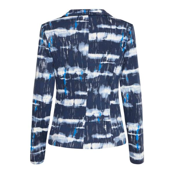 Kvinna Blazer Ichi Kate Print BL23