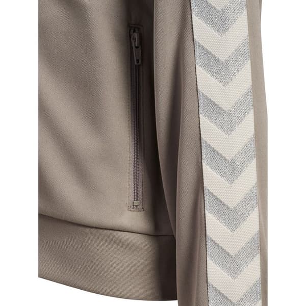 Hummel Regular Poly Tape tjejjacka - rock ridge
