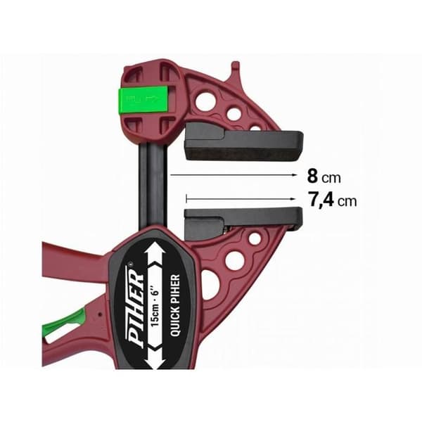 Serre-joint Extra Quick Reversible PIHER - 30 cm - 52630