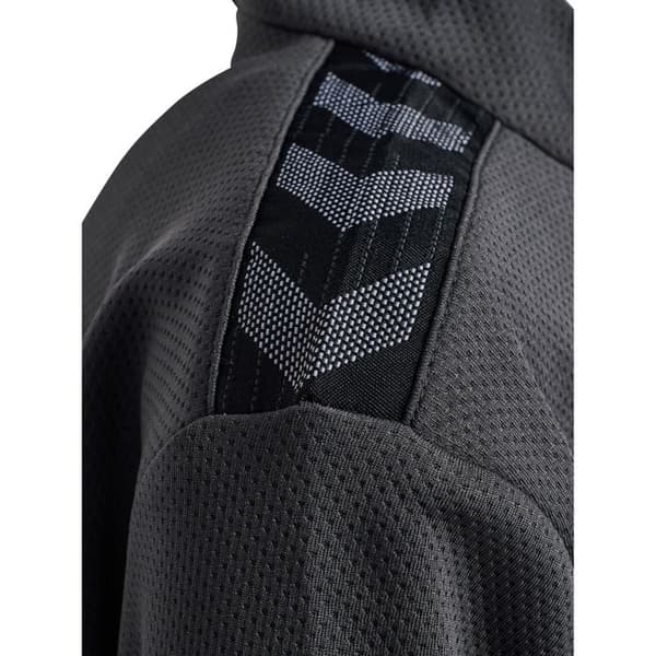 Äkta sweatshirt 1/4 zip barn Hummel - asfalt