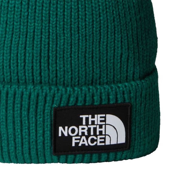 The North Face Bonnet Logo Box Cuffed Grön - NF0A8CHENL1