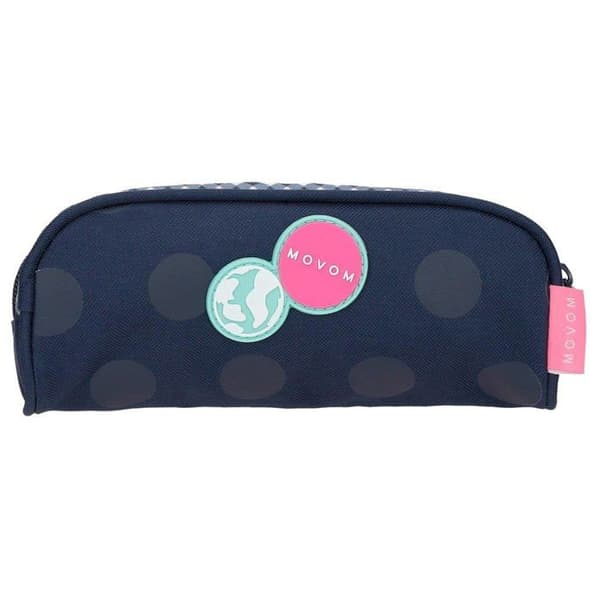 Pennfodral - MOVOM - 3534021 - Polyester - Blå - 18 x 7 x 5 cm