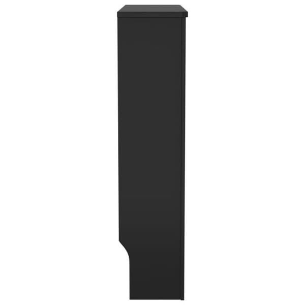 vidaXL Kylarskydd MDF Svart 78 cm 325560