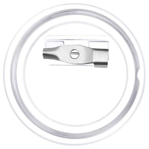 vidaXL Knappset med nålar 100 set Akryl 25 mm