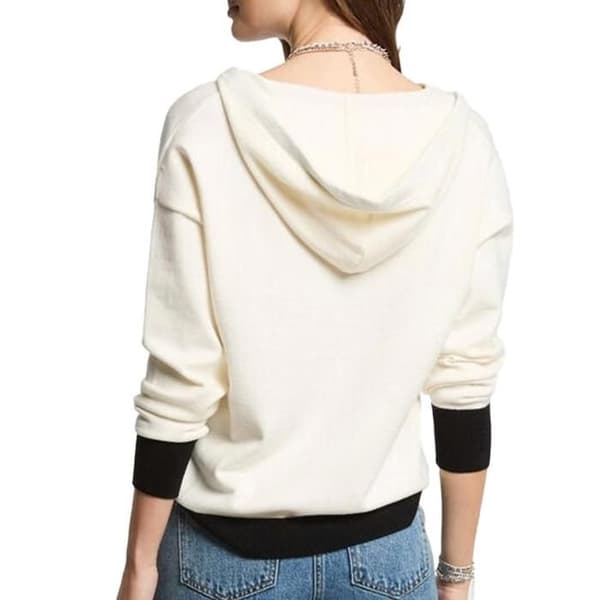 Pull Blanc/Noir Kvinna Morgan MARTINE
