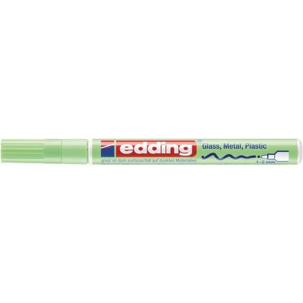 Målarpenna Glansig - EDDING - 751 - Grön - Opaque - Fin