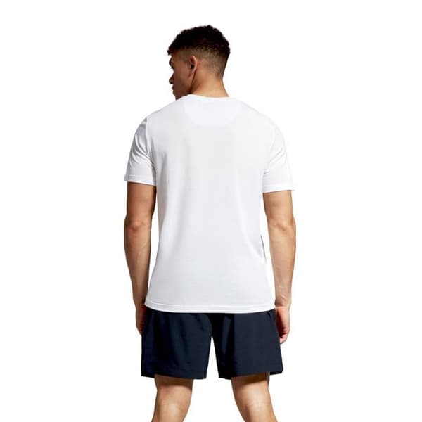 T-shirt i bomull med liten Canterbury-logotyp