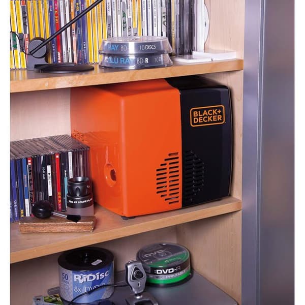 BLACKDECKER Bärbar kompressor, Svart, BD 195 CUBO