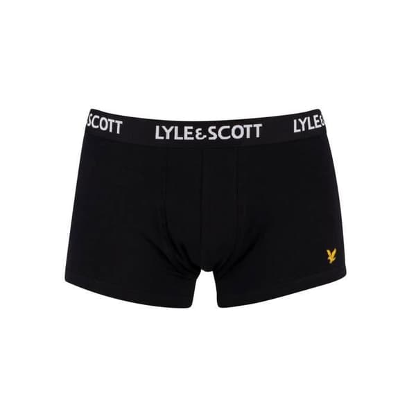 Lyle & Scott För män Pack med 3 trunks, Svart