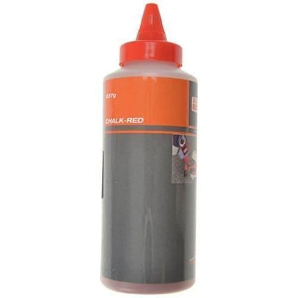 Bahco Chalk BHCHALK-Red Liner Powder, Röd, 227g