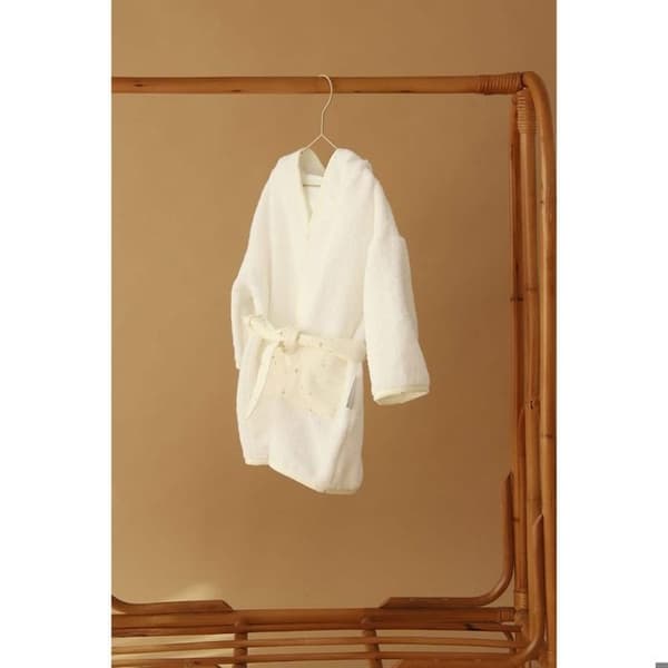 Bebis badrock Gloop! Soft Sky - Vit - 55x86 cm