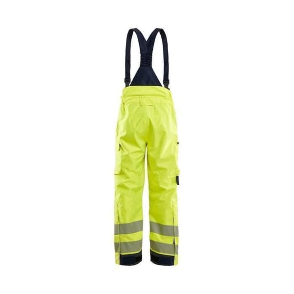Hardshell arbetsbyxor multinorm Blaklader - fluorescerande gul/marin