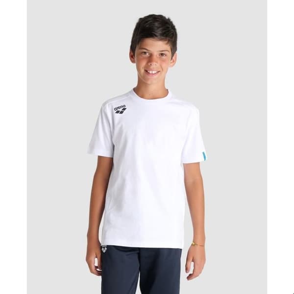 T-shirt barn Arena Team Panel - vit