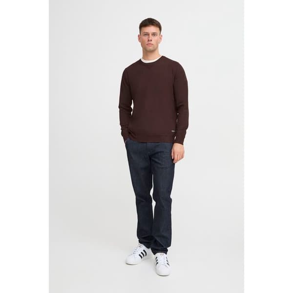 Rundhalsad tröja Blend Bruton - Brun - XL