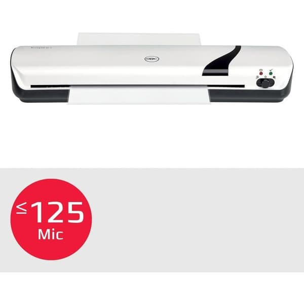 GBC, Plastifierare Inspire+, A3, 5 plastfickor inkluderade, max. 125µ, Vit