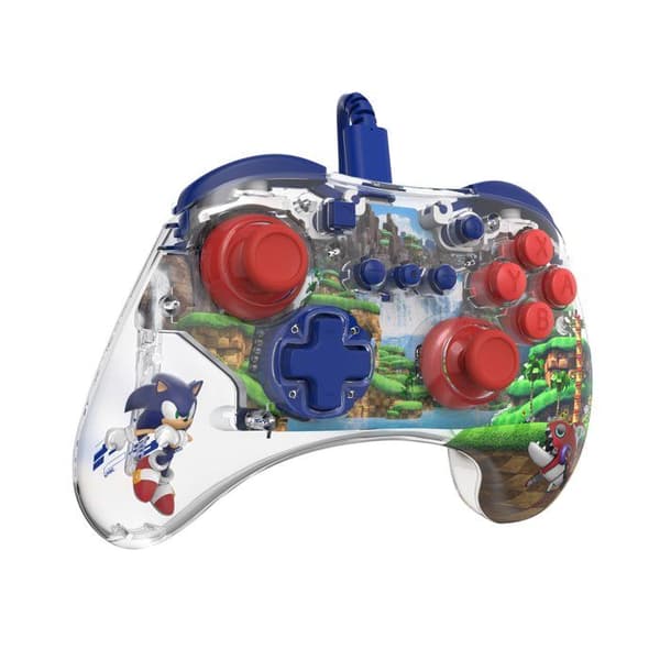 Sonic Green Hill Zone Trådbunden styrenhet-tillbehör-SWITCH