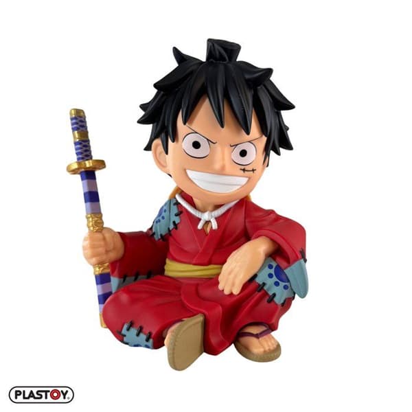 Sparbössa - PLASTOY - One Piece Luffytaro - Plast - 15 cm
