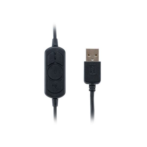 Hörlurar - Utrustning - 245305 - Öronhörlurar - Trådad - USB - Svart