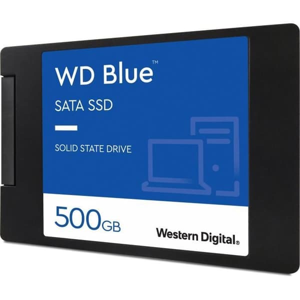 WD Blue™ - Intern Solid State Drive - 3D Nand - 500 GB - 2,5" (WDS500G2B0A)