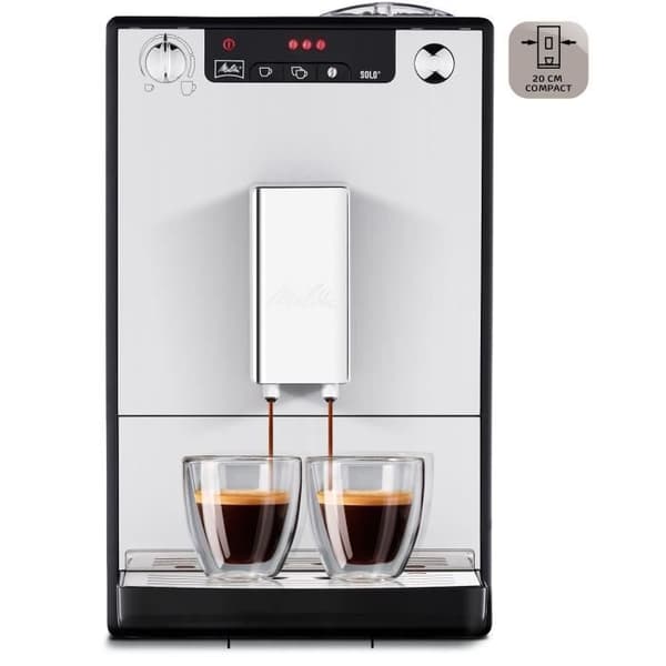 Bönkvarn kaffemaskin - Melitta - Solo - Silver