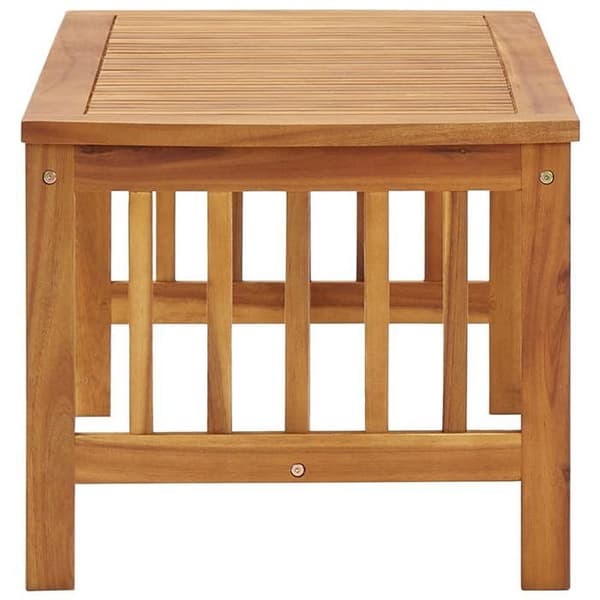 vidaXL Soffbord 102x50x43 cm Solid akaciaträ 310255