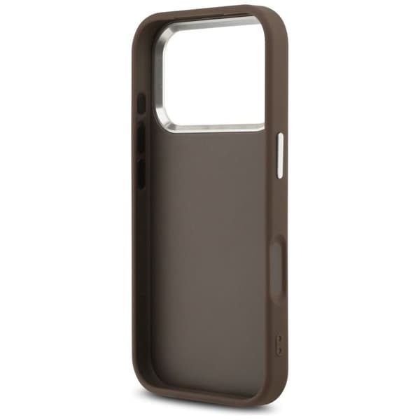 Coque Guess Hardcase Big 4G Logo Classic Logo för iPhone 17 Pro - Brun