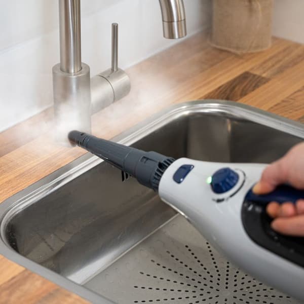 Dirt Devil Steam cleaner DD7004 vit-blå