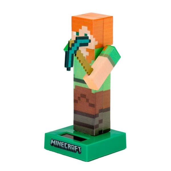 Figurin - Minecraft - Alex - Videospel - Pixel - Dekoration - Presentidéer