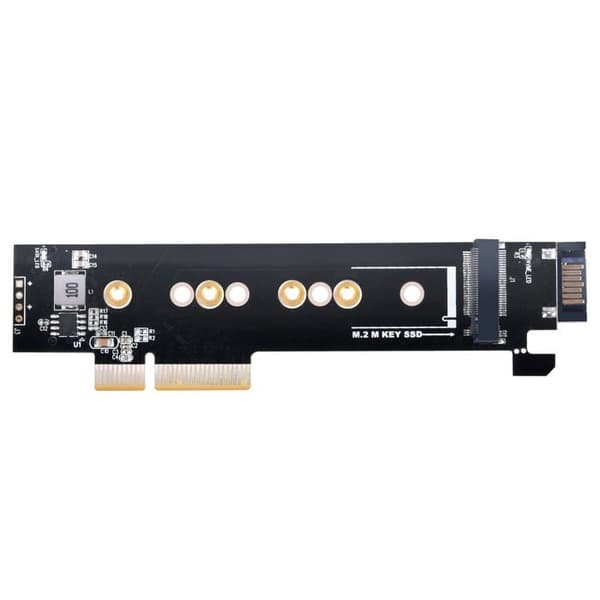 Kortkontroller - Silverstone Technology - M.2 - 2x interna M.2 - Svart - Lagringsoptimalisering