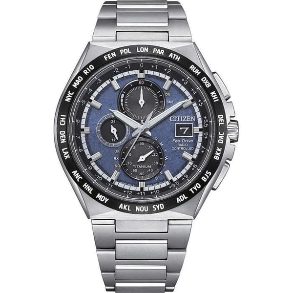 Klocka - Stål, Blå Titan - Citizen - AT8238-84L