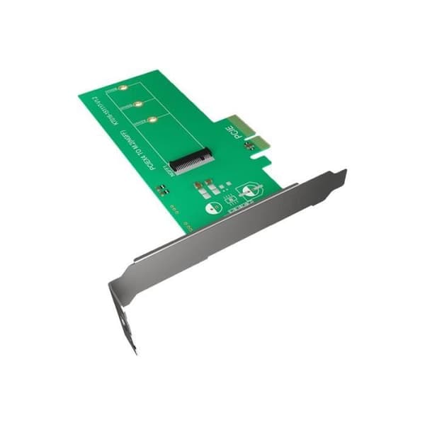 RaidSonic ICY BOX IB-PCI208 — M.2 till PCIe 3.0 x4-adapter, grön