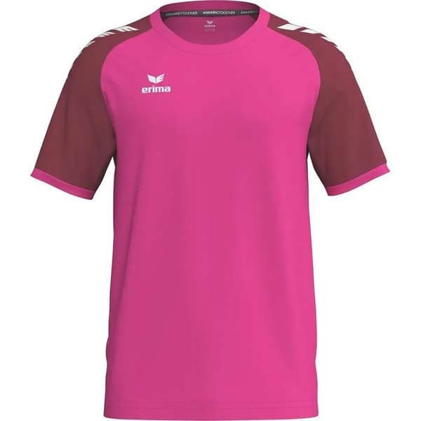Barntröja Erima Wings - pink glo/bordeaux