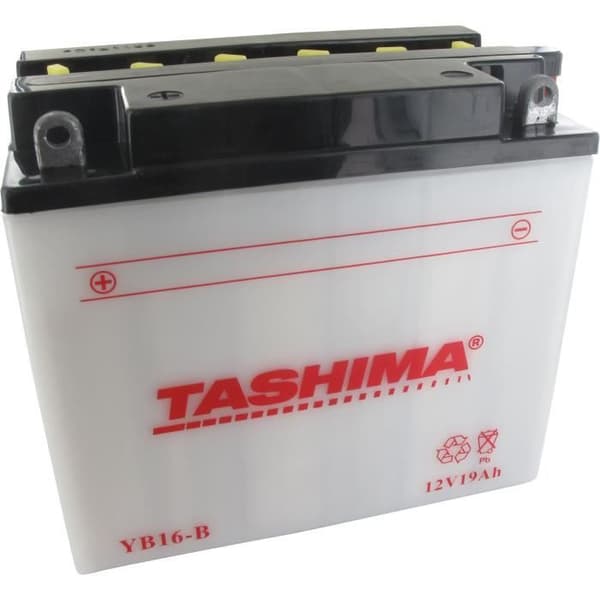Tashima - Batteri moto YB16-B / CB16-B 12V 19A...