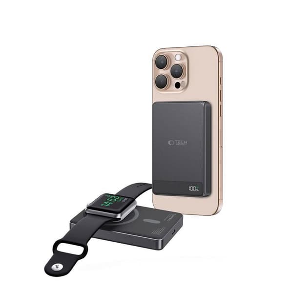 Extern batteri 5000 Mah Tech-Protect Pb33 Lifemag för Iphone 12, 13 och 14