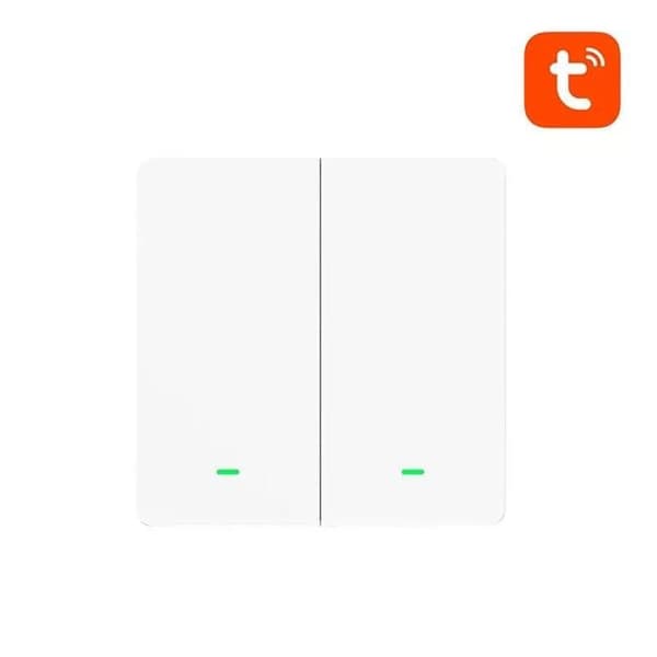 Gosund Tuya SW9 smart switch med belysningsarmatur som stöder Google Assistant och Amazon Alexa